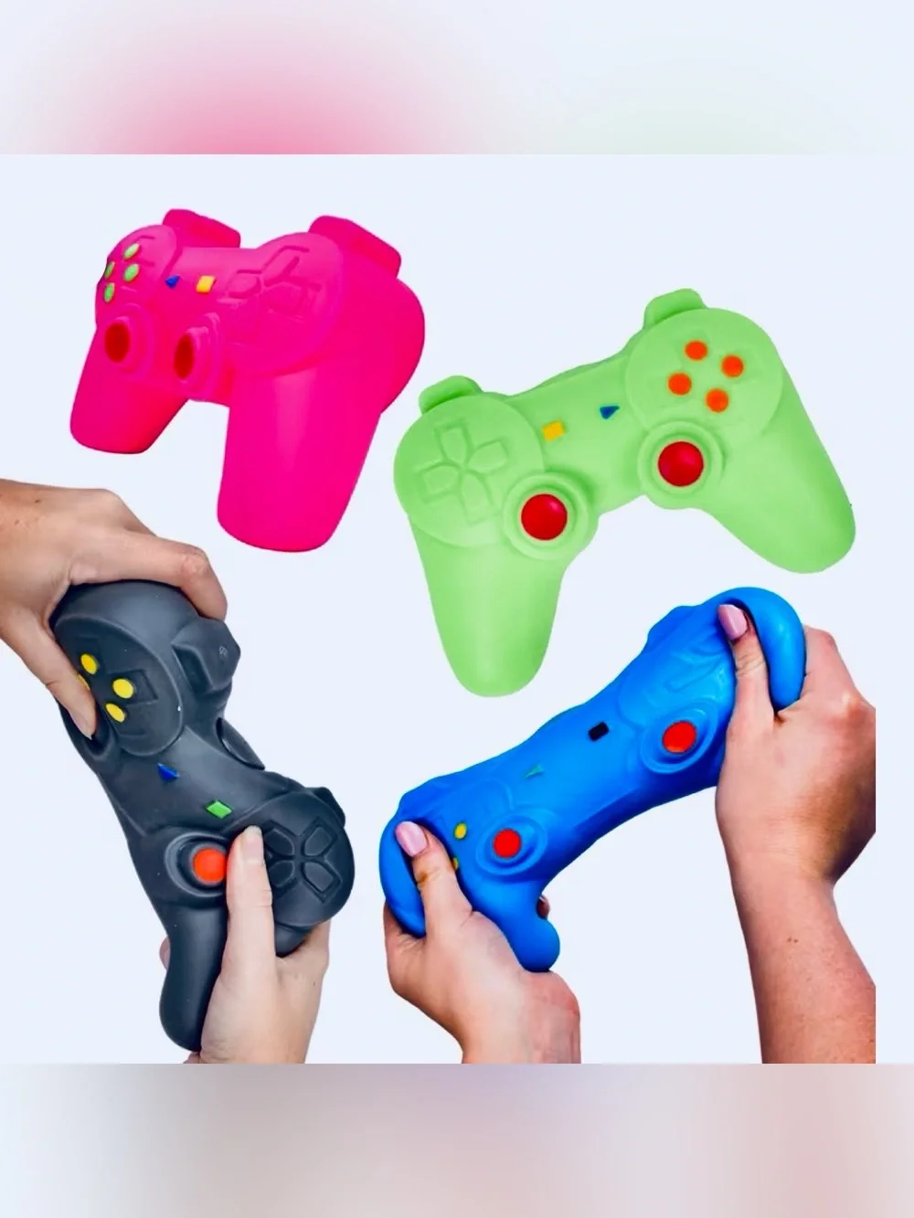 SUNNY DAYS SQUISHY GAME CONTROLLER BLACK ORIGINAL VIRAL TOYMENDOUS TOY NWT RARE!